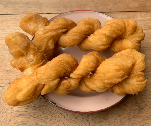 捻じりのあるパートンコーグリアオの様子