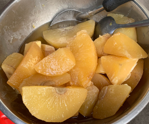 甘露煮屋台のサケーチュアムの様子