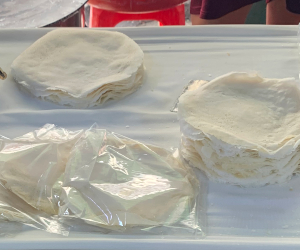 ペンポーピアを売っている専門屋台の様子