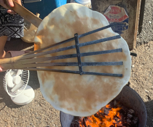 焼き上がったカオクリアップワーオの様子