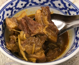 ゲーンハンレー 角煮スタイルのカレー
