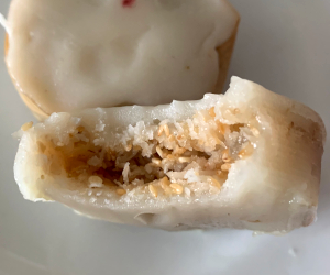 カノムブアの中の餡の様子