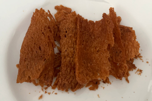 プラームックオップグロープを割った様子