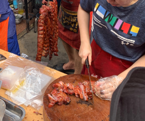ムーデーン屋台の様子